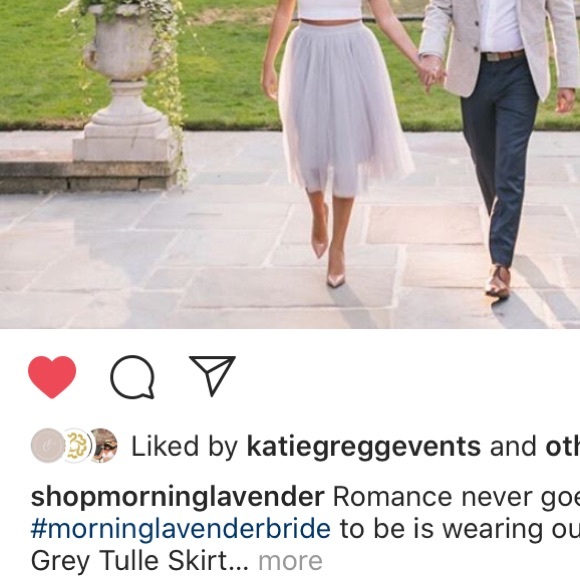 Grey Tulle skirt - Picture 5 of 5